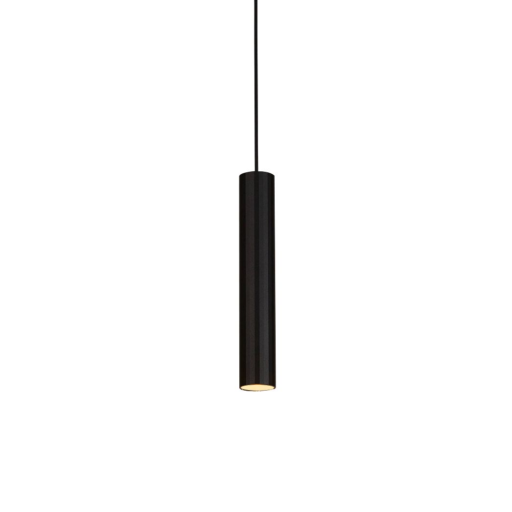 Delta Light Hedra, lámpara de suspensión LED negro - 30 cm