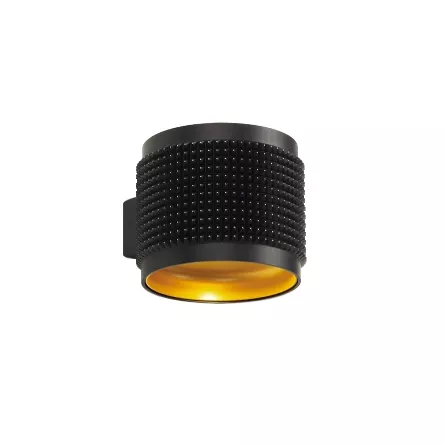 Delta Light Orbit Punk, negro/dorado – Lámpara de pared led — imagen 3
