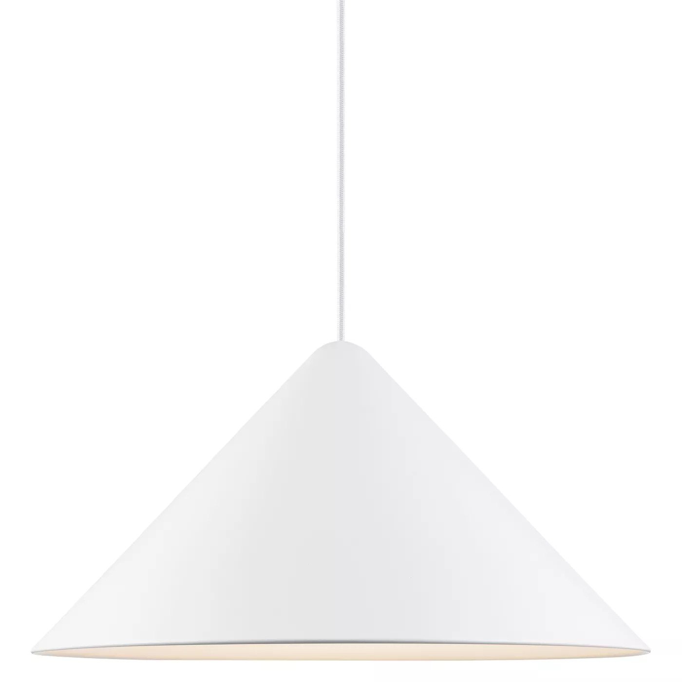 Design for the People Nono, ø49 cm - blanco – Lámpara de suspensión — imagen 3