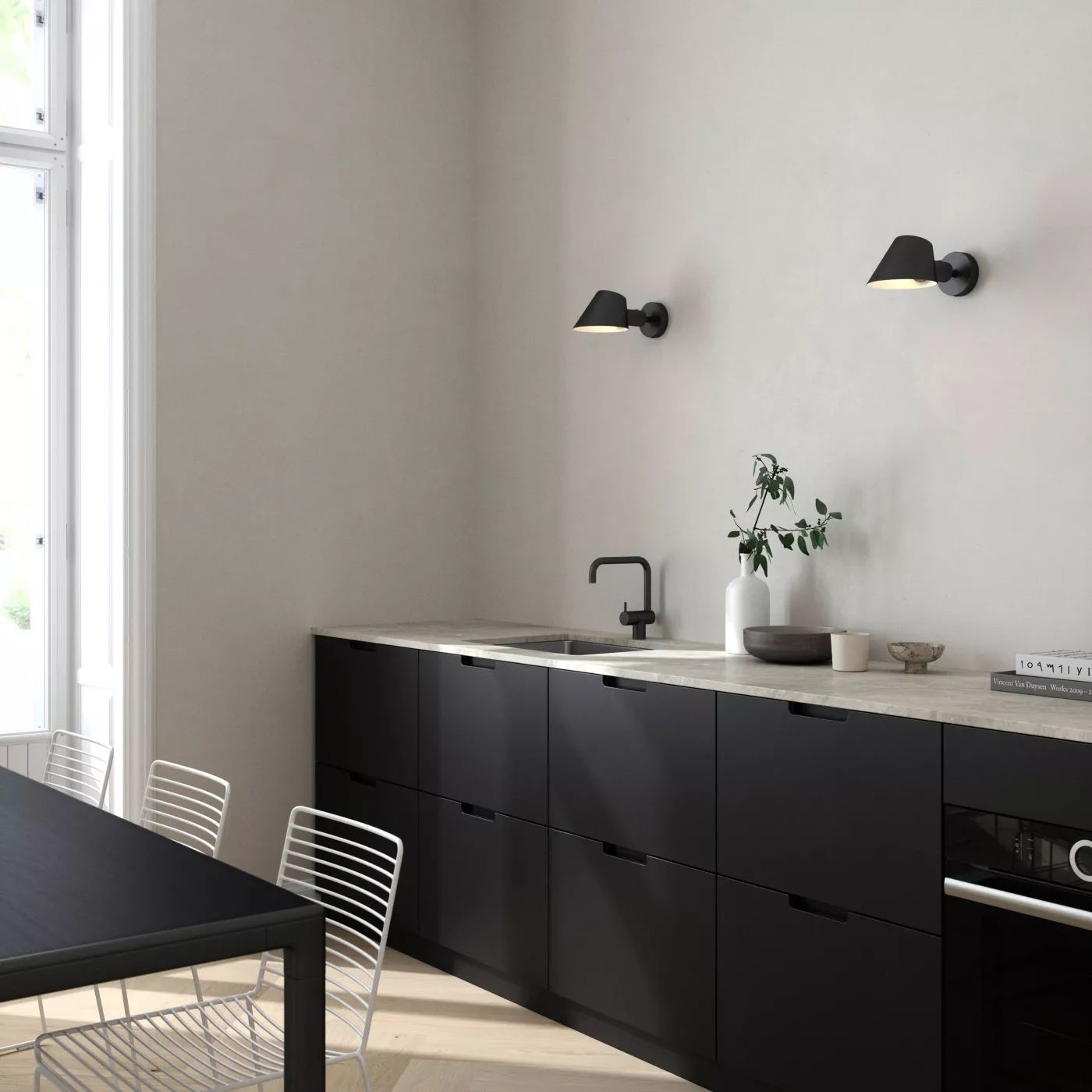 Design for the People Stay Short, gris – Lámpara de pared — imagen 4