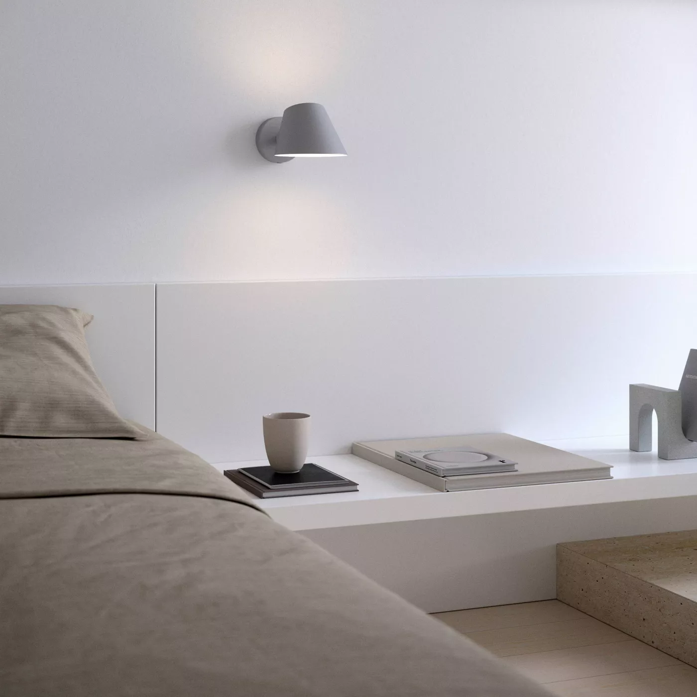 Design for the People Stay Short, gris – Lámpara de pared — imagen 5