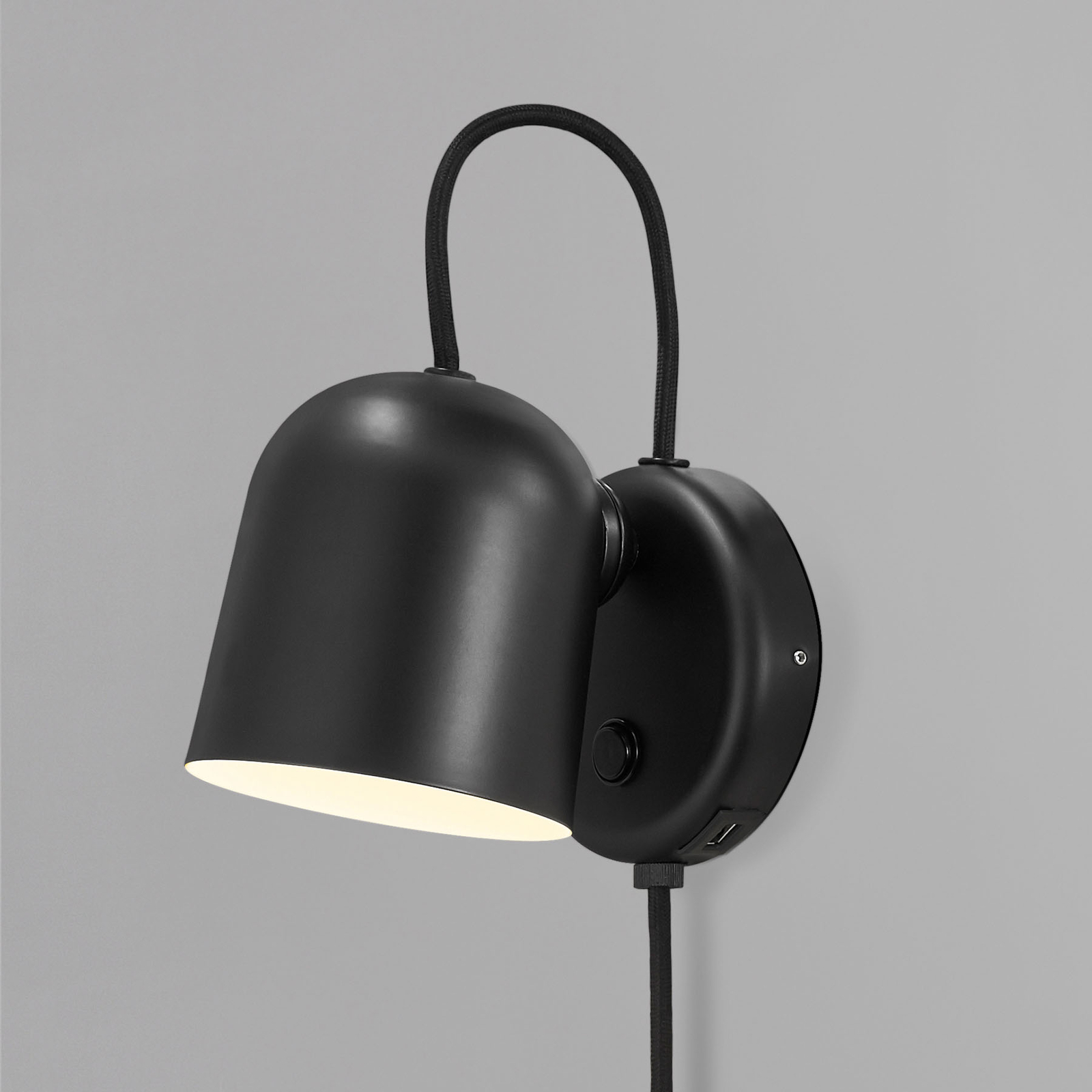 DFTP by Nordlux Angle con interruptor basculante + Conexión Usb – Aplique de pared — imagen 3