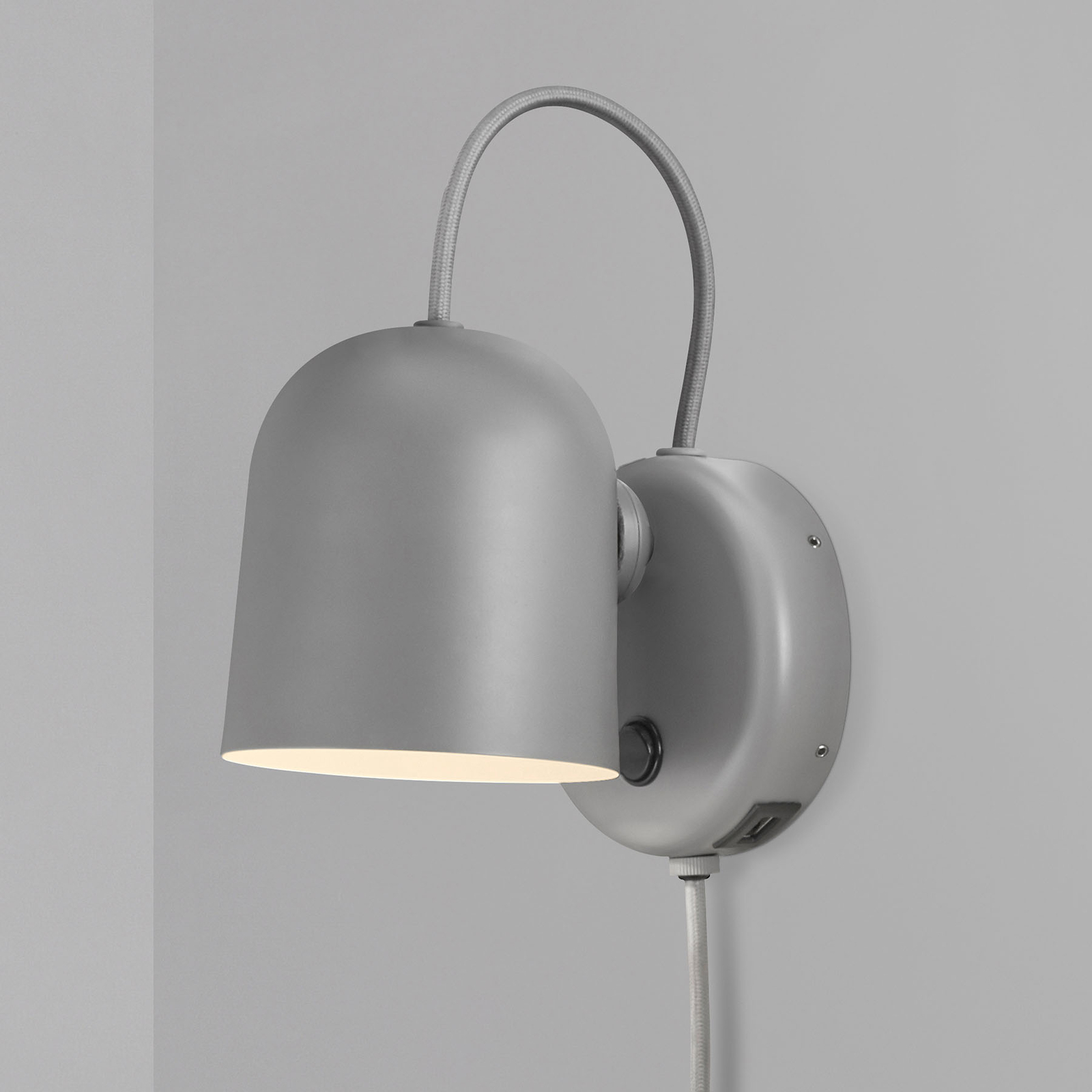 DFTP by Nordlux Angle con interruptor basculante + Conexión Usb – Aplique de pared — imagen 4