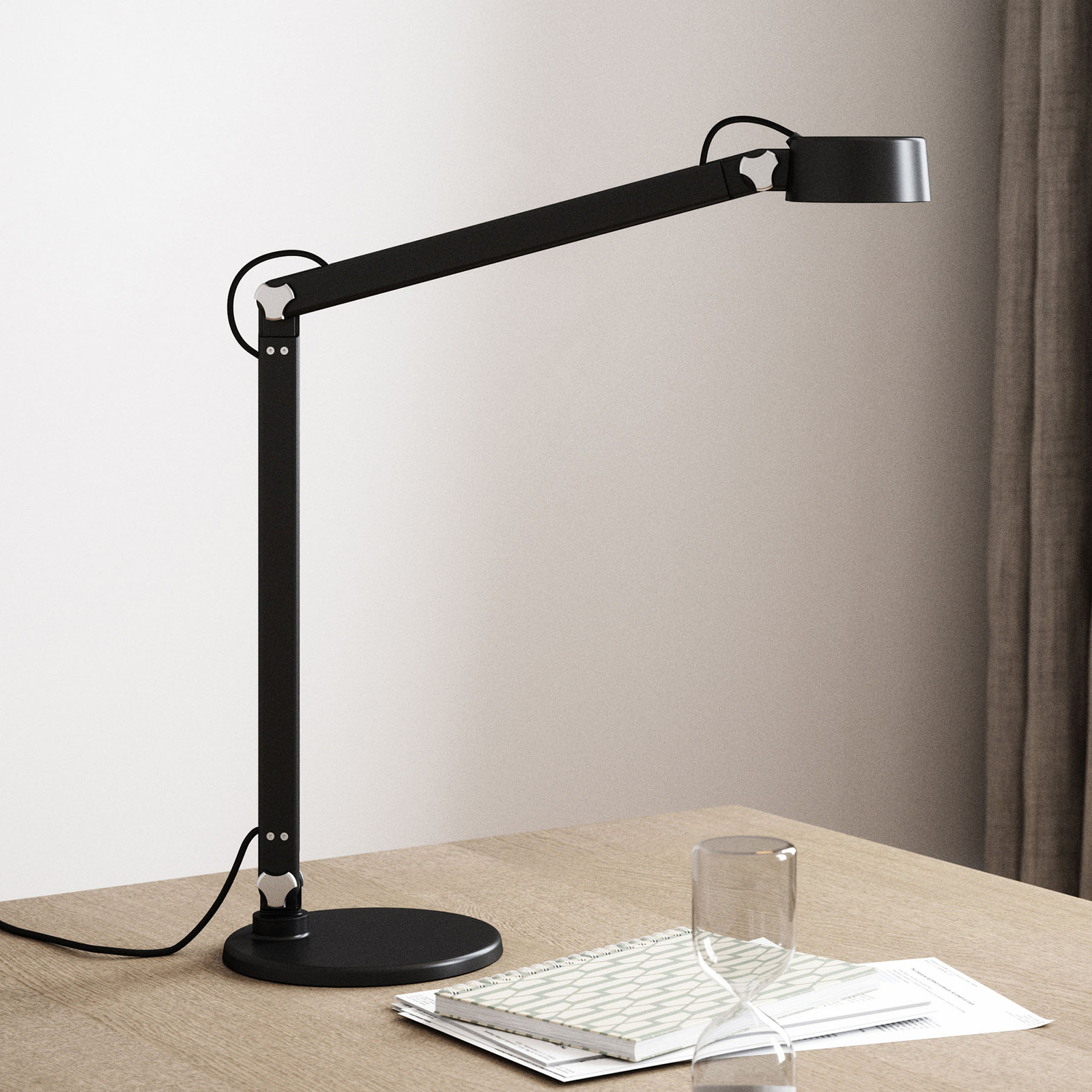 Lámpara de mesa LED Nobu, juego de 3 en 1
