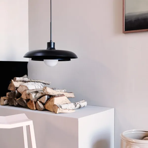 Dyberg Larsen Ava Negro – Lámpara colgante — imagen 5