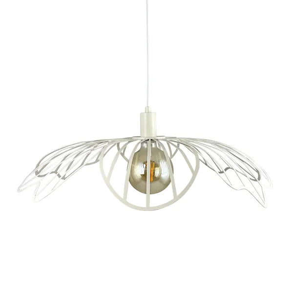 Dyberg Larsen Blumen Blanco Perla – Lámpara colgante — imagen 5