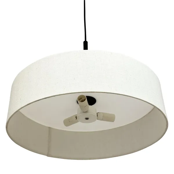 Dyberg Larsen Calix H34.5 Natural/ Negro – Lámpara colgante — imagen 4