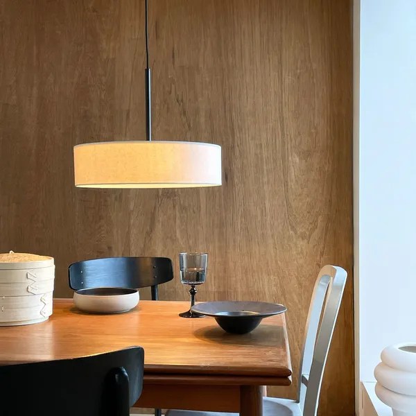 Dyberg Larsen Calix H34.5 Natural/ Negro – Lámpara colgante — imagen 6