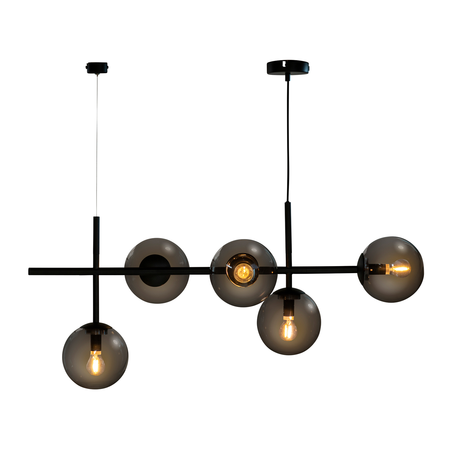 Dyberg Larsen Como 5 luces – Lámpara colgante — imagen 2