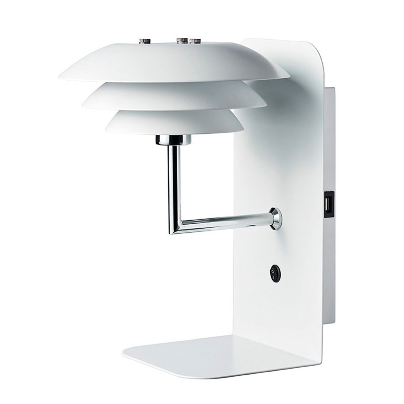 Dyberg Larsen DL20 Usb Shelf – Aplique de pared — imagen 3
