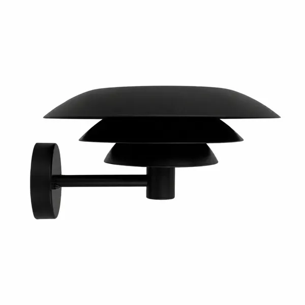 DL30 Foco Exterior de Pared Negro