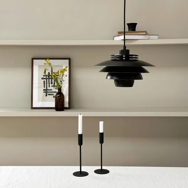 Dyberg Larsen Ejka Mini Mate Negro – Lámpara colgante — imagen 4