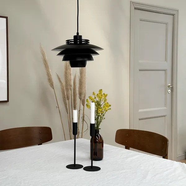 Dyberg Larsen Ejka Mini Mate Negro – Lámpara colgante — imagen 5