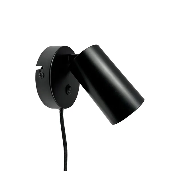 Dyberg Larsen Moderno con Interruptor y Cable, Negro – Foco — imagen 3