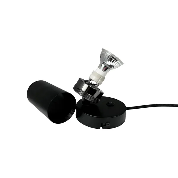 Dyberg Larsen Moderno con Interruptor y Cable, Negro – Foco — imagen 4