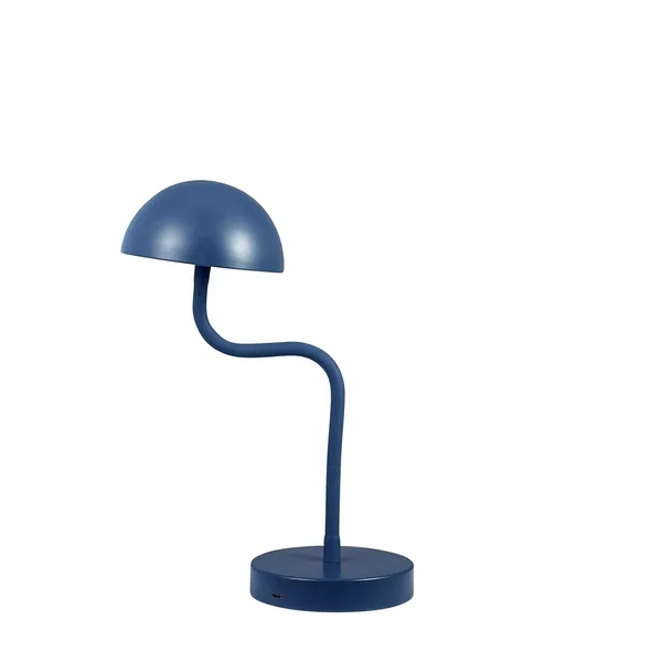 Dyberg Larsen Fonzy Azul Índigo – Lámpara de mesa — imagen 2