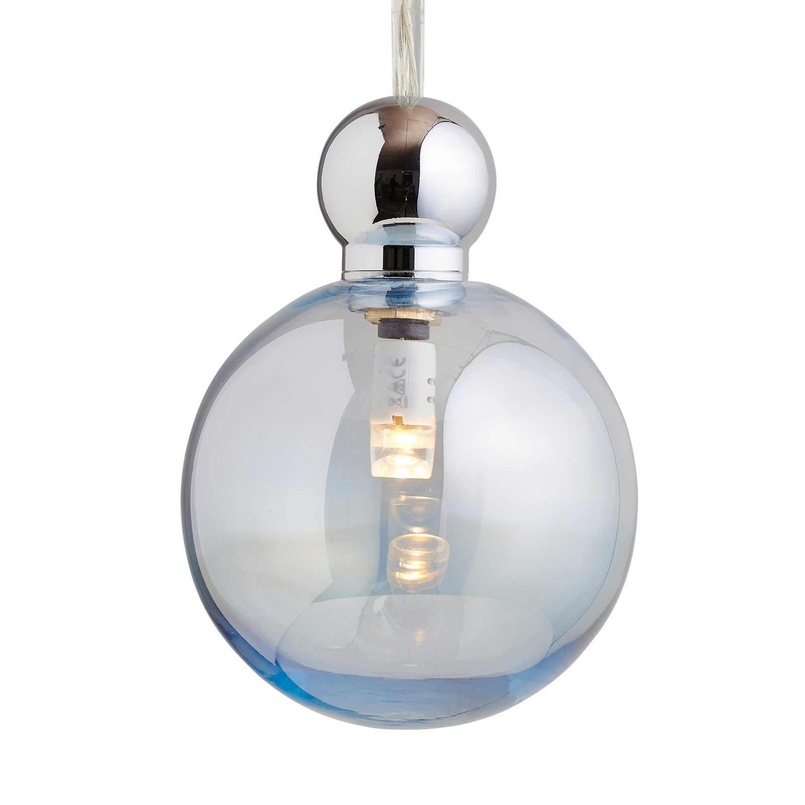 EBB & FLOW Uva M , Ball plata – Lámpara colgante — imagen 2
