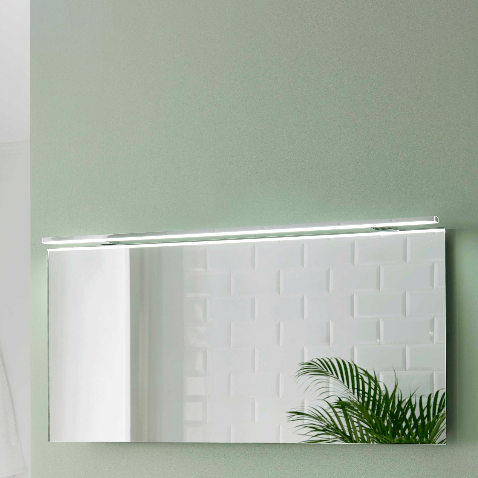 Ebir Esther 2 de espejo Led, cromo – Lámpara — imagen 4
