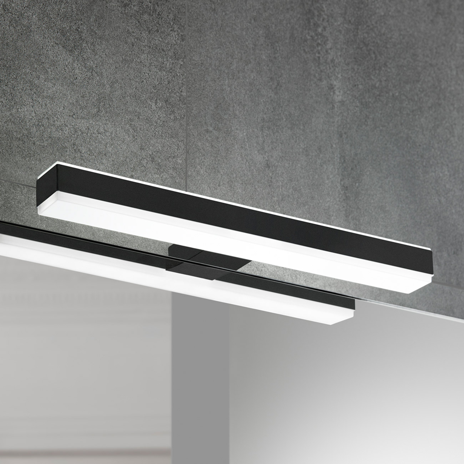 Veronica lámpara de espejo LED, anchura 30 cm