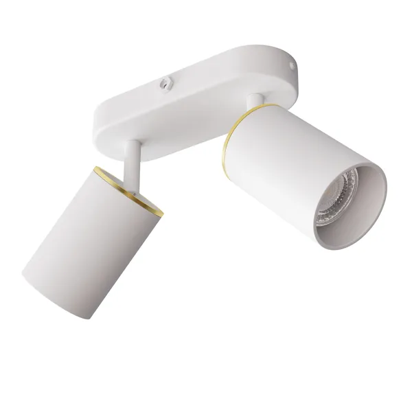 Edgespot Doble 65 Foco Blanco/Latón