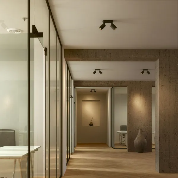 Edgeform Edgespot Doble 65 Negro/Latón – Foco — imagen 5