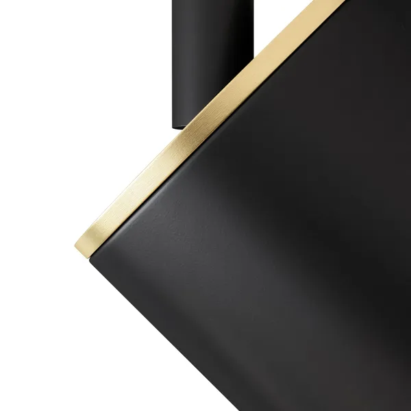 Edgeform Edgespot Simple 65 Negro/Latón – Foco — imagen 3