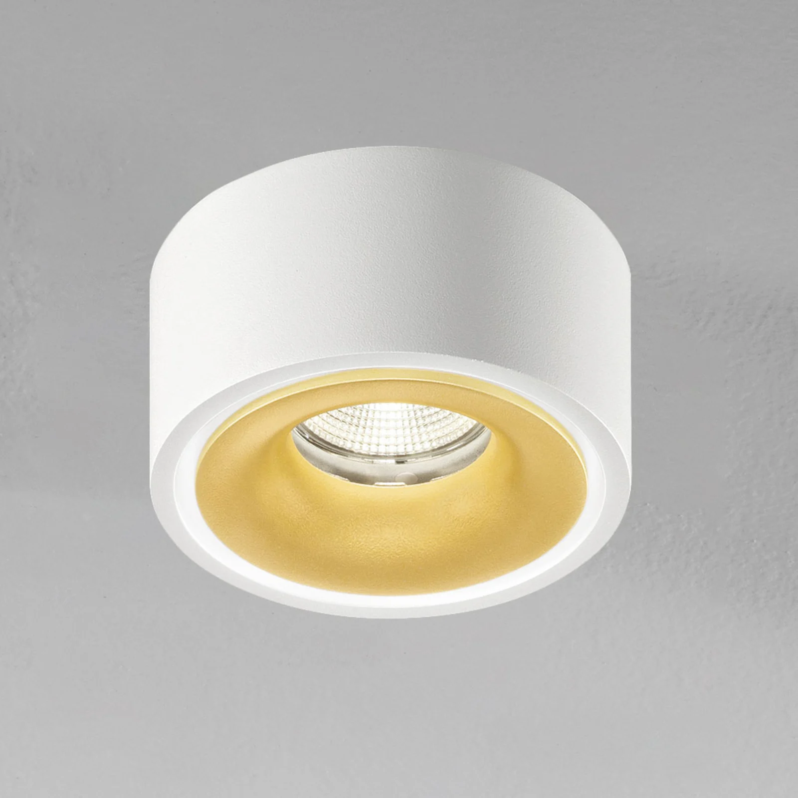Egger DLS Foco empotrable LED Clippo EP, dorado