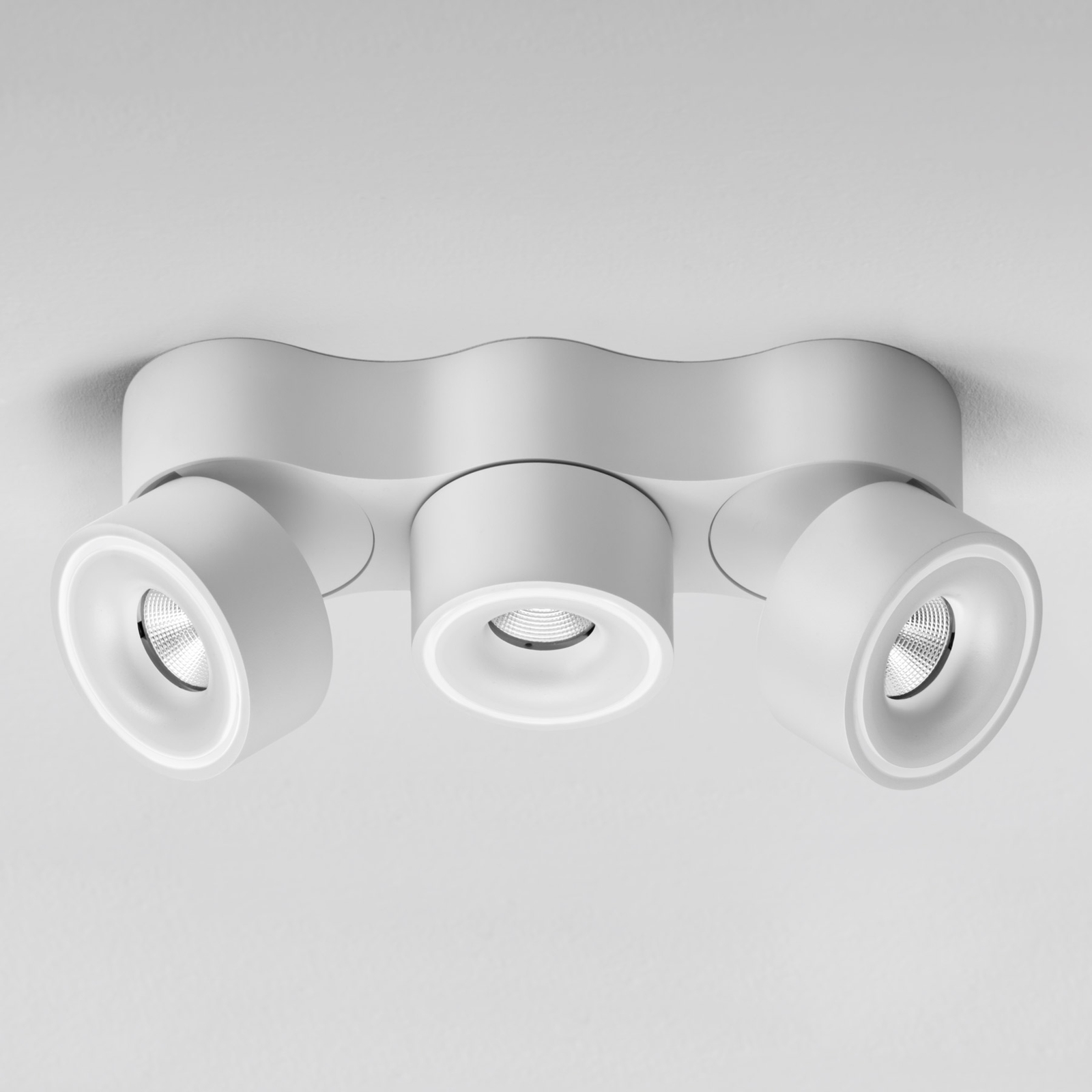 Egger DLS Foco LED Clippo Trio, atenuable por DALI