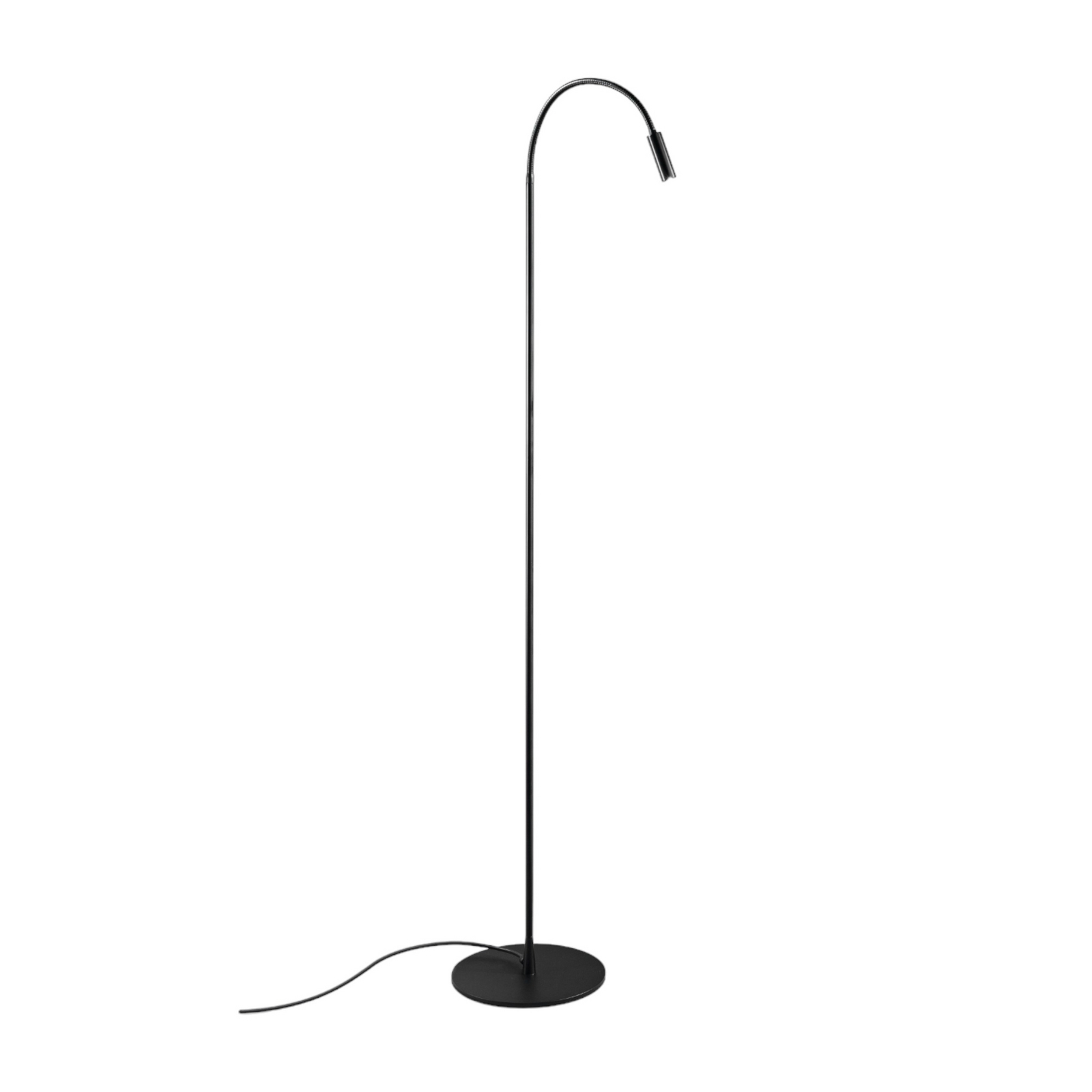 Egger DLS Lámpara de pie LED Zooom, brazo flexible