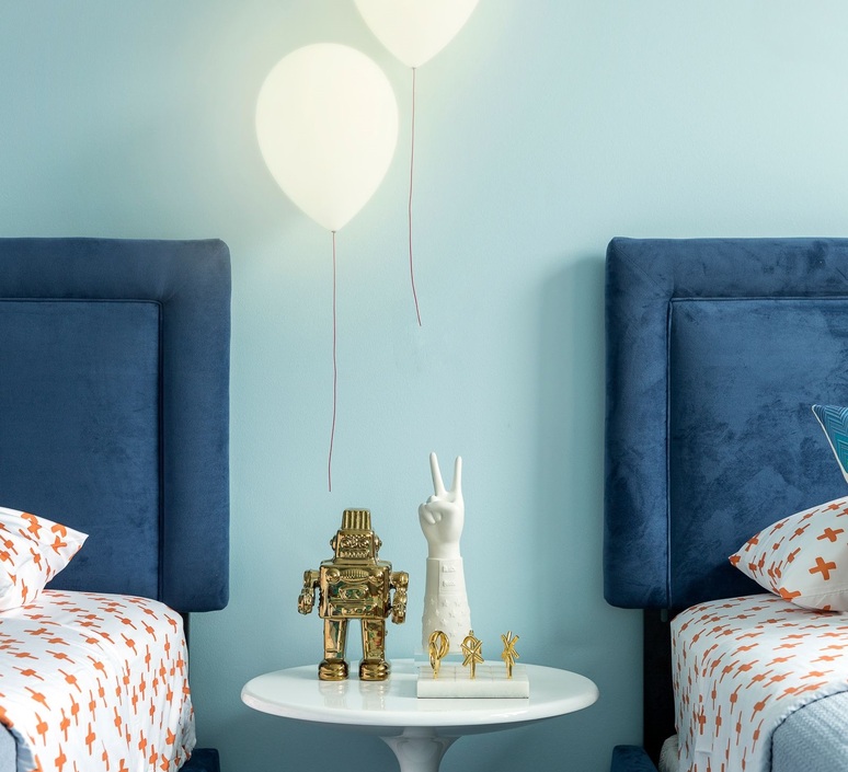 Estiluz Balloon, A-3050, blanco, Ø26cm, H84,4cm – Aplique — imagen 3