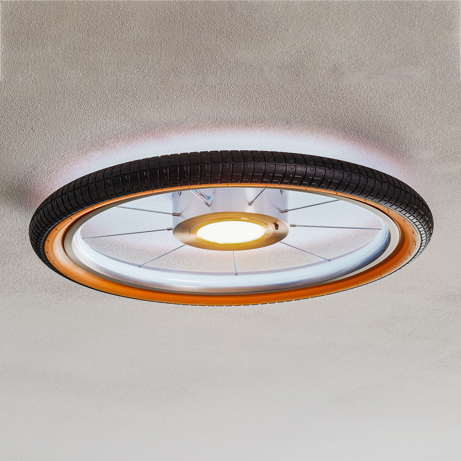 Evotec Wheel con cambio de color Rgb – Plafón led — imagen 3