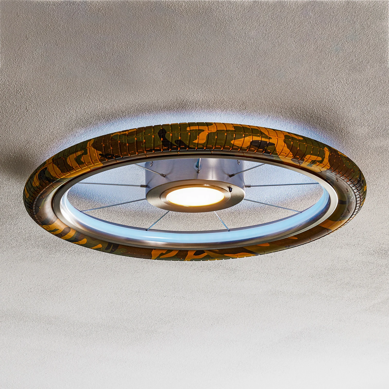 Evotec Wheel con cambio de color Rgb – Plafón led — imagen 5