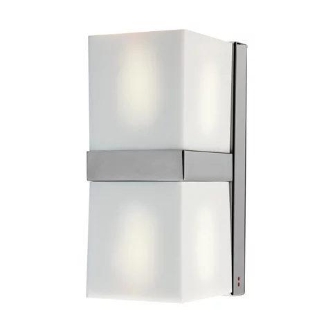 Fabbian Cubetto, blanco – Lámpara de pared — imagen 3