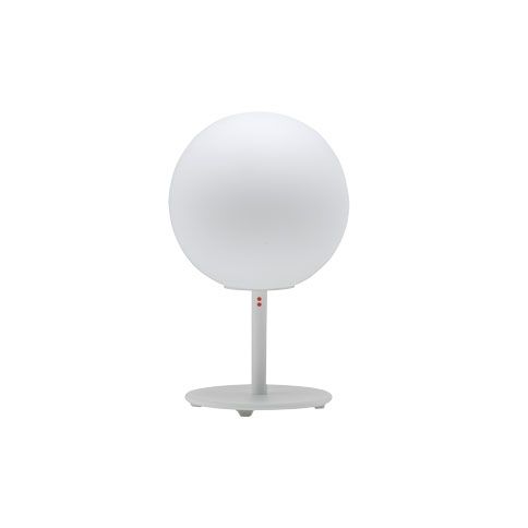 Fabbian Lumi Sfera, lámpara de sobremesa con pie