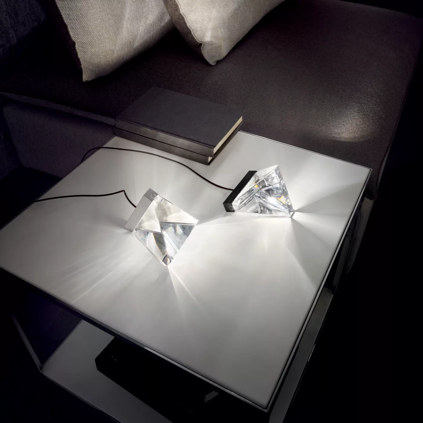 Fabbian Tripla – Lámpara de sobremesa led — imagen 5