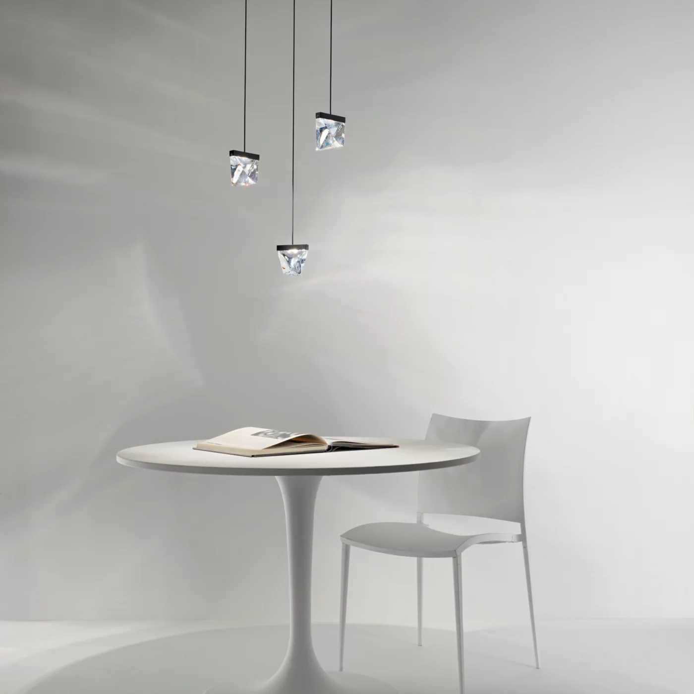 Fabbian Tripla – Lámpara de suspensión led — imagen 4