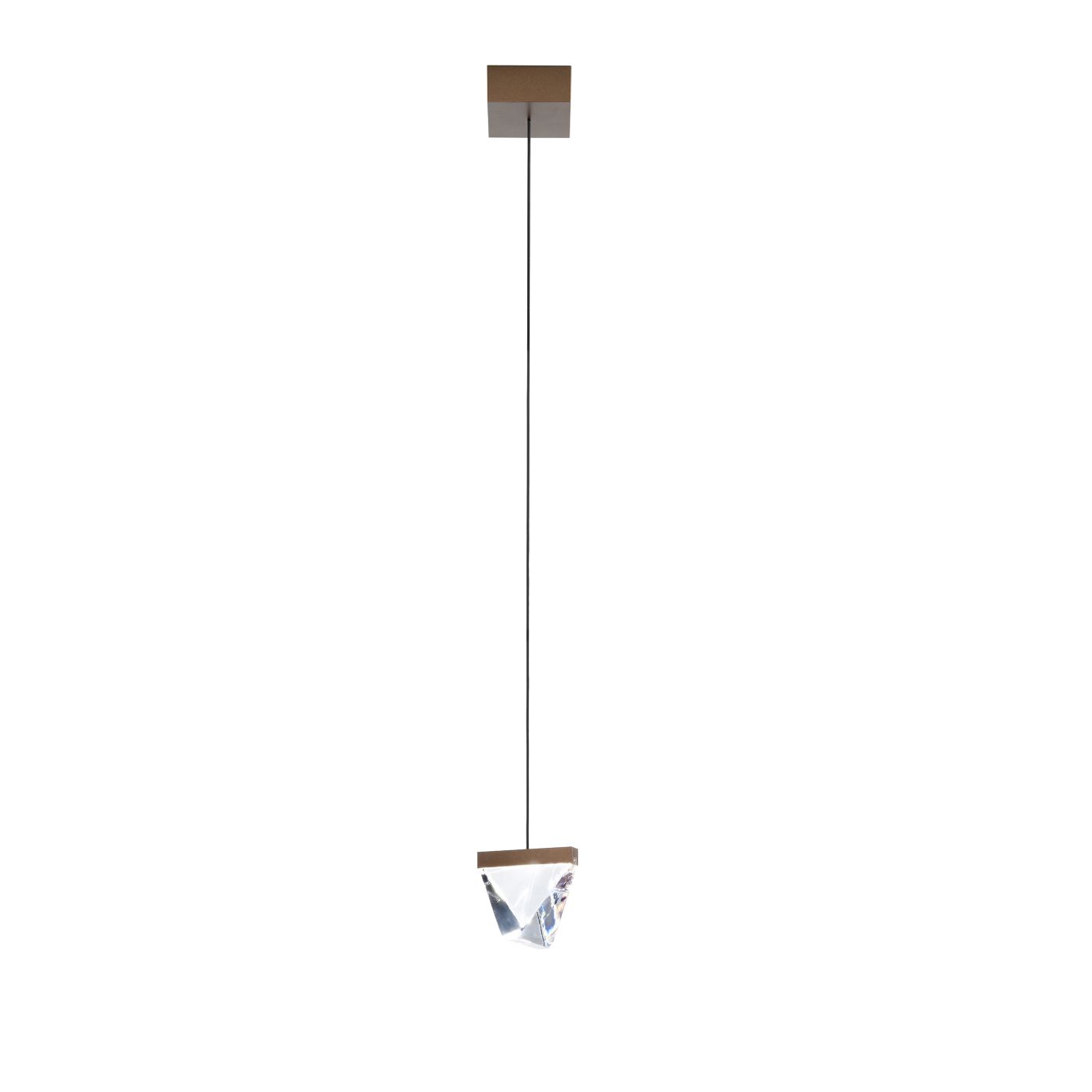 Fabbian Tripla, lámpara de suspensión LED