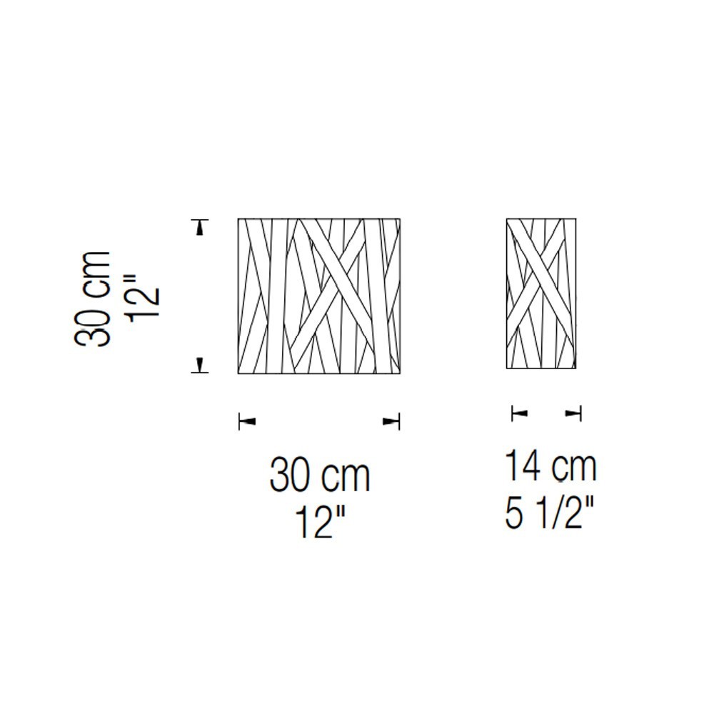 Fambuena cuadrado Dress – Aplique pared — imagen 8