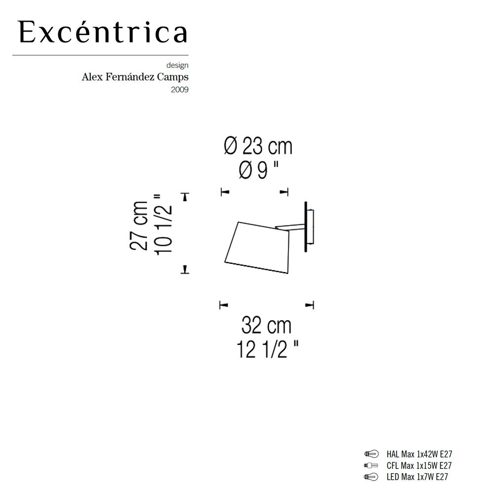 Fambuena Excéntrica – Aplique pared — imagen 7