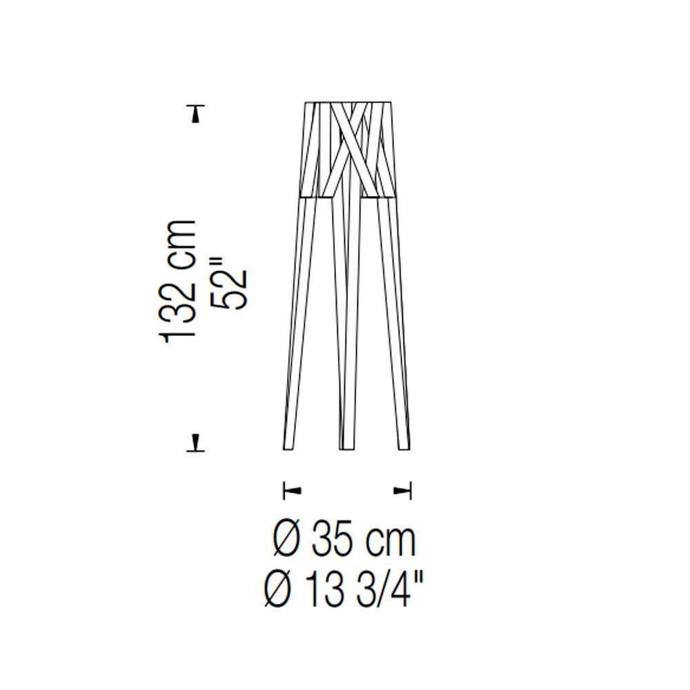 Fambuena Dress S – Lámpara pie — imagen 7