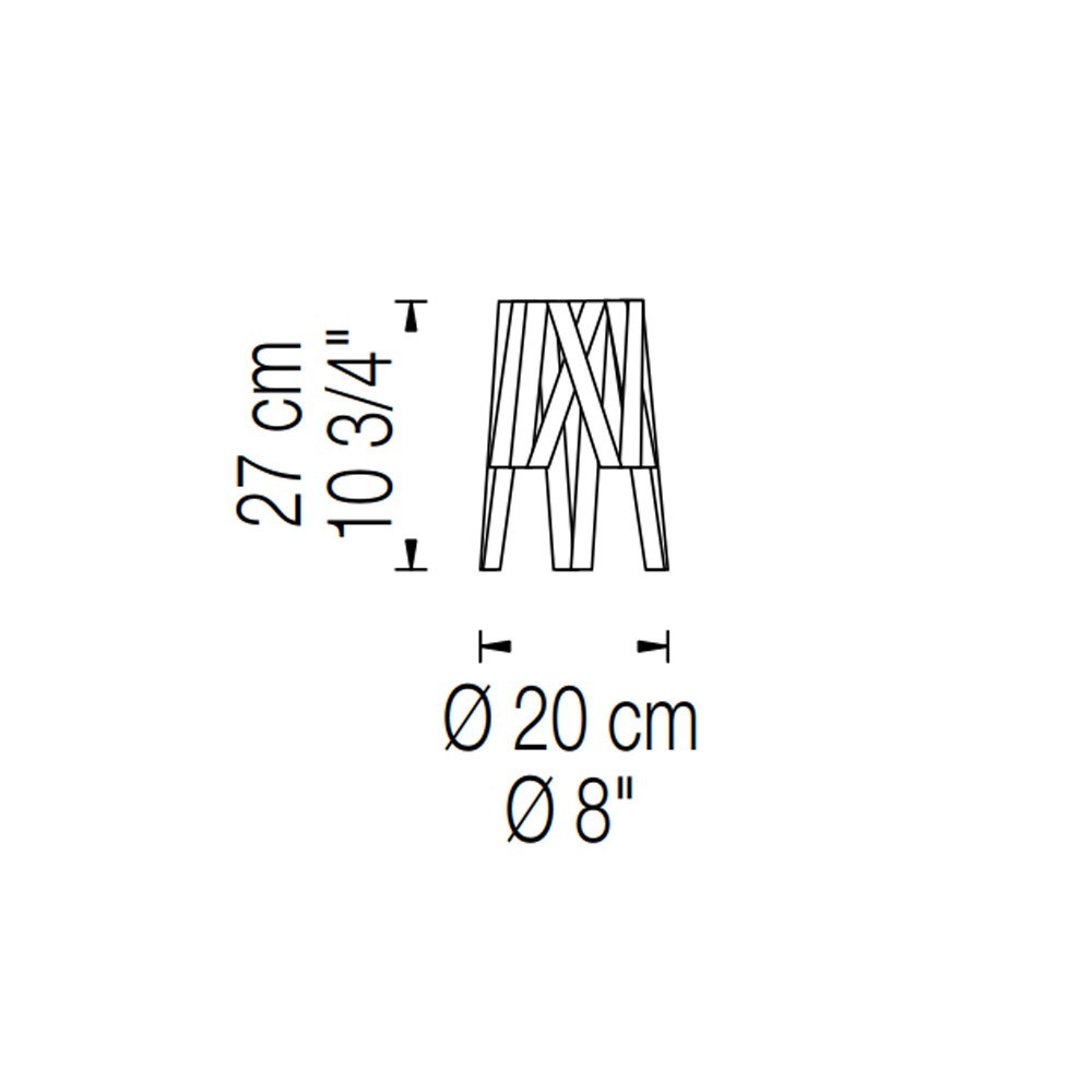 Fambuena Dress S – Lámpara sobremesa — imagen 6