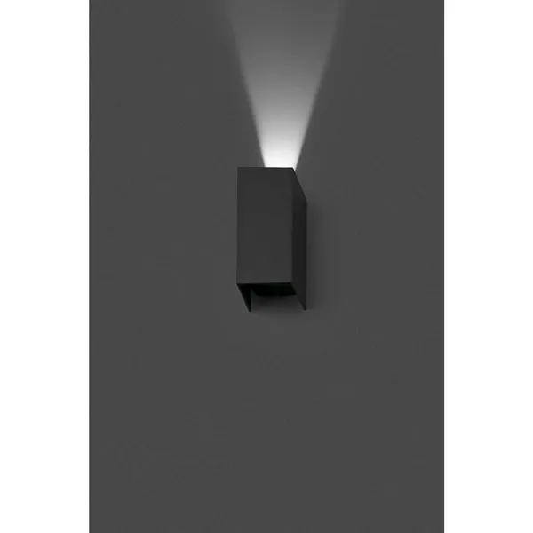 Faro Blind Gris Oscuro – Lámpara de pared — imagen 2