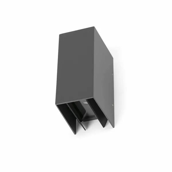 Faro Blind Gris Oscuro – Lámpara de pared