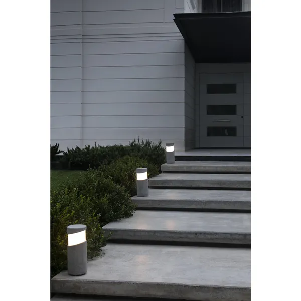 Faro Block 350 Gris – Lámpara exterior — imagen 3