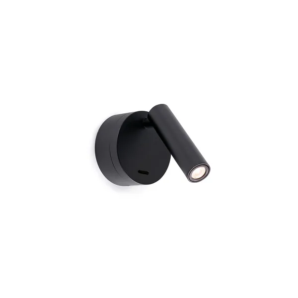 Faro Boc Mate Negro – Lámpara de pared