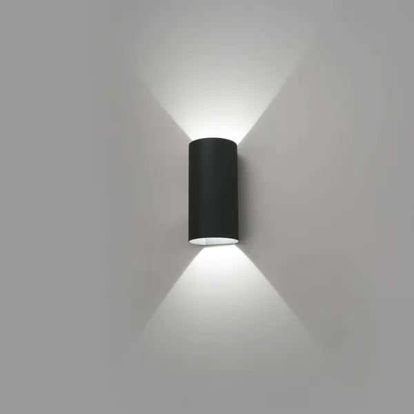 Faro Bruc Exterior Gris Oscuro – Lámpara de pared — imagen 3