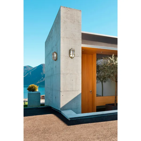 Faro Cabo Exterior Latón – Lámpara de pared — imagen 3
