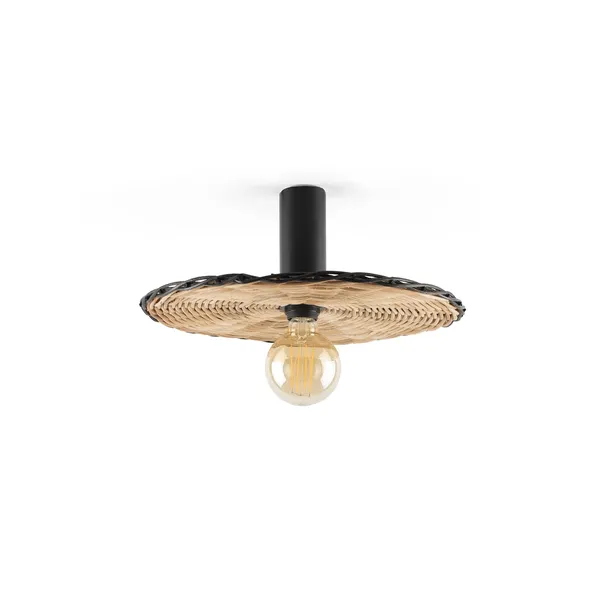Faro Costas 400 Aplique/ Al.14 Negro/Ratán – Lámpara de techo — imagen 3
