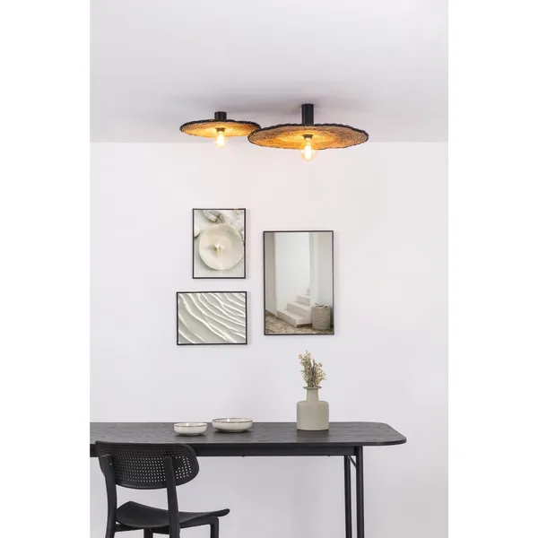 Faro Costas 600 Aplique/ Al.14 Negro/Ratán – Lámpara de techo — imagen 7