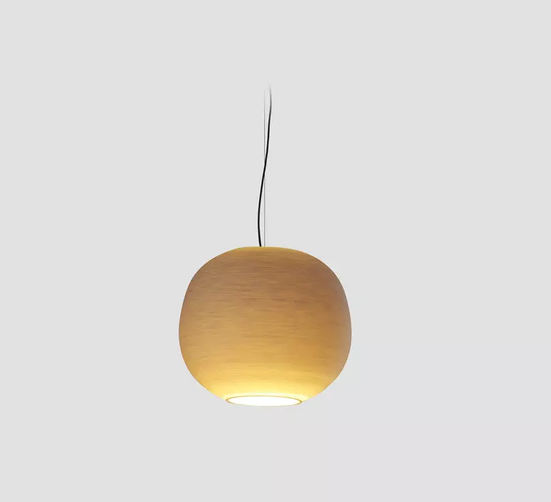 Faro Tierra 500, natural, Ø50cm, H42,6cm – Lámpara colgante — imagen 5